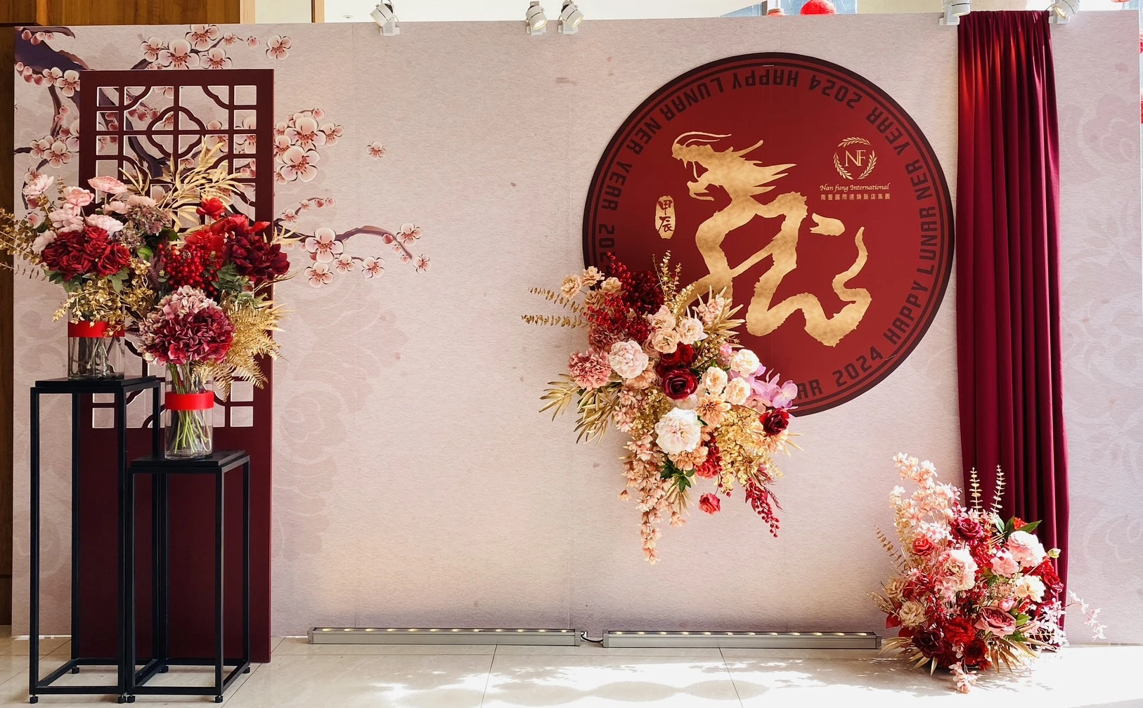 飯店春節佈置 春酒尾牙活動佈置 村山良作 4