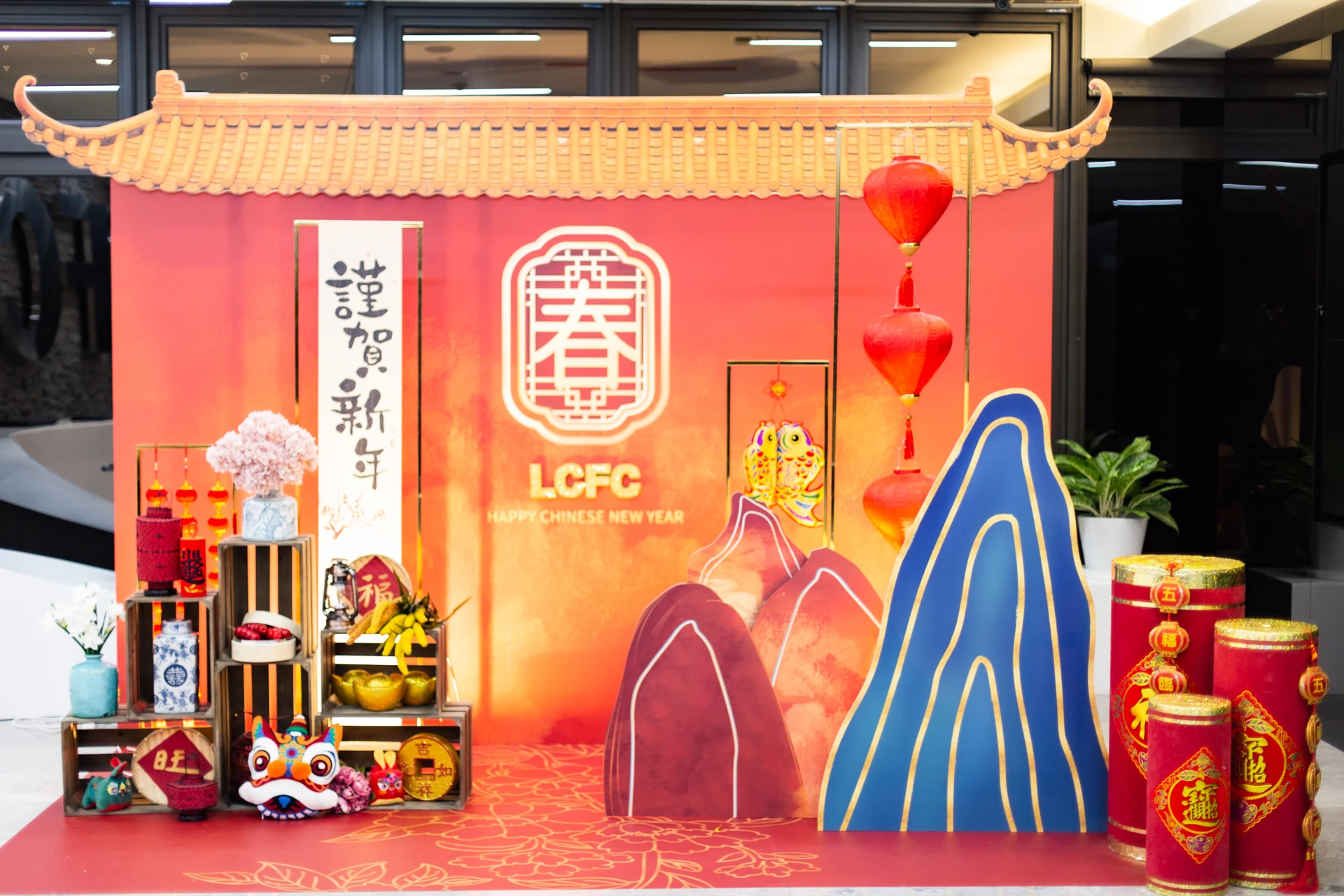 飯店春節佈置 春酒尾牙活動佈置 村山良作 6