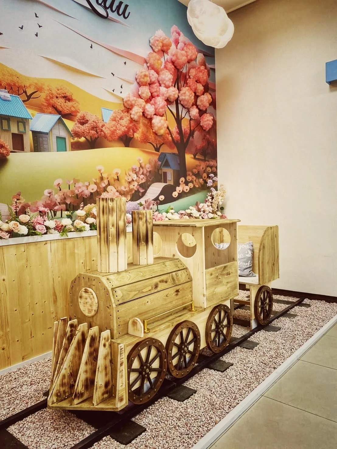 七堵戶政櫻花鐵道 戶政改造活動佈置 村山良作 2