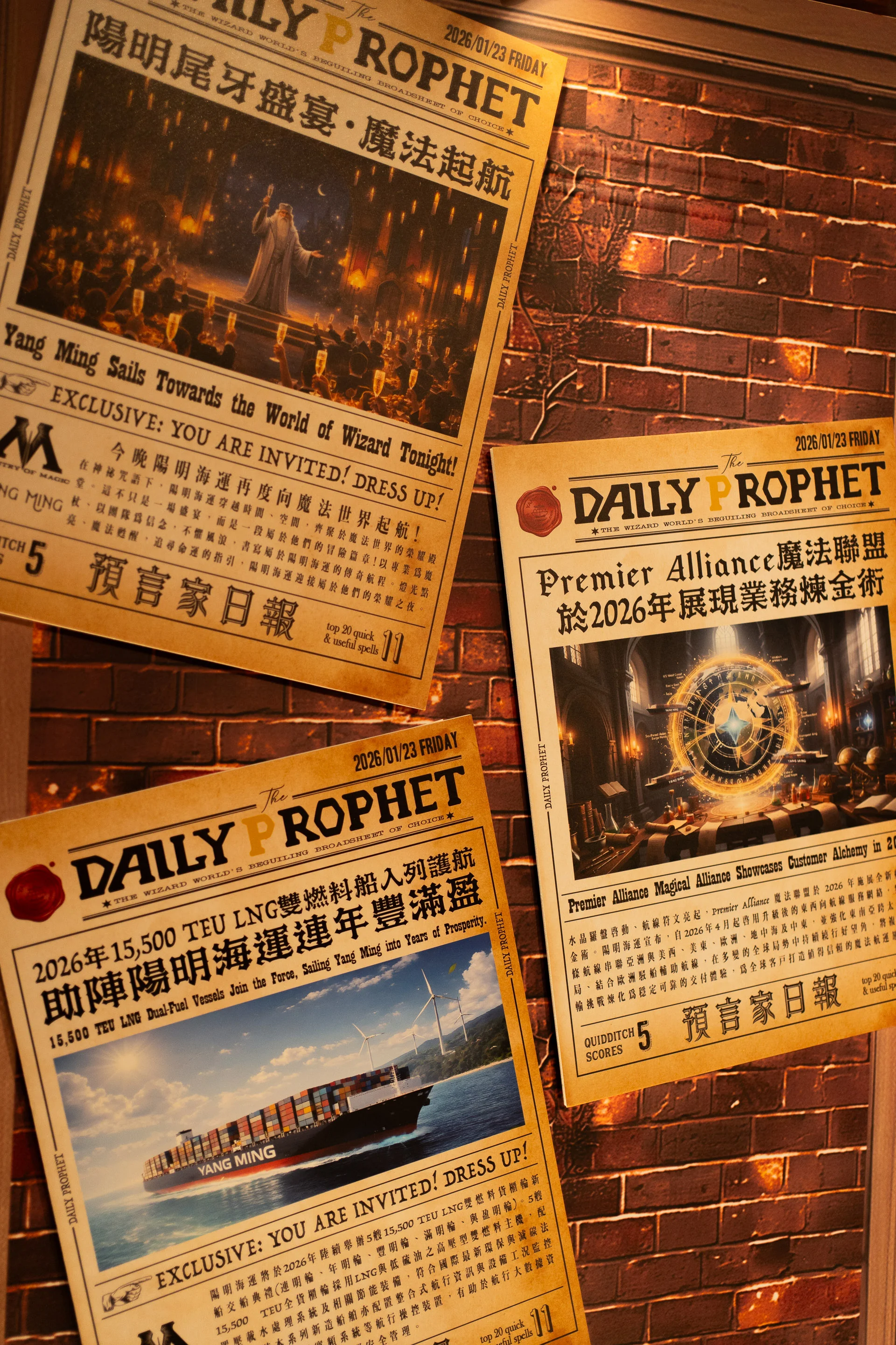 海運尾牙｜航向魔法學院 魔法學院活動佈置 村山良作 10