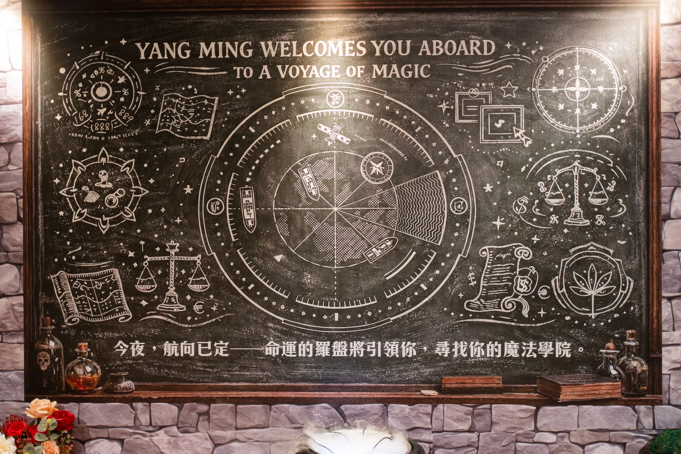 海運尾牙｜航向魔法學院 魔法學院活動佈置 村山良作 5