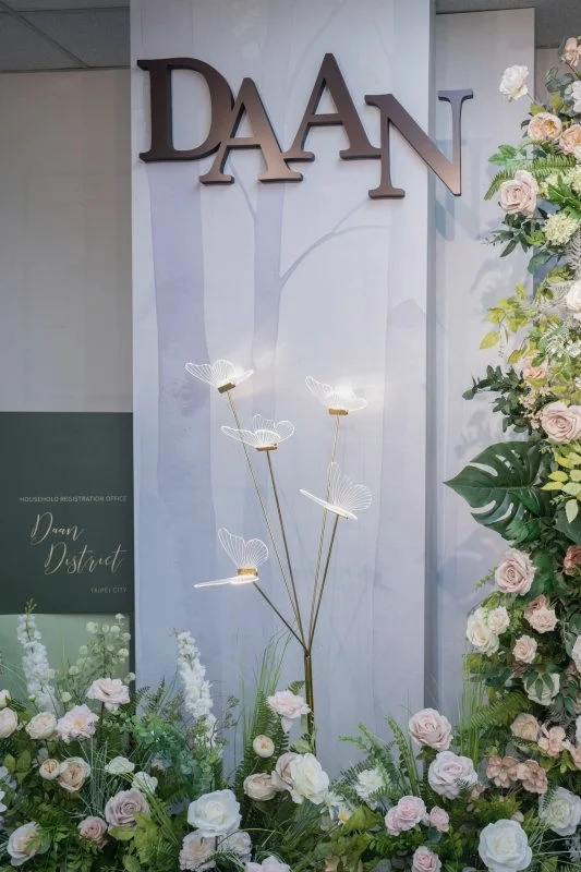 大安戶政拍照區 戶政改造活動佈置 村山良作 8