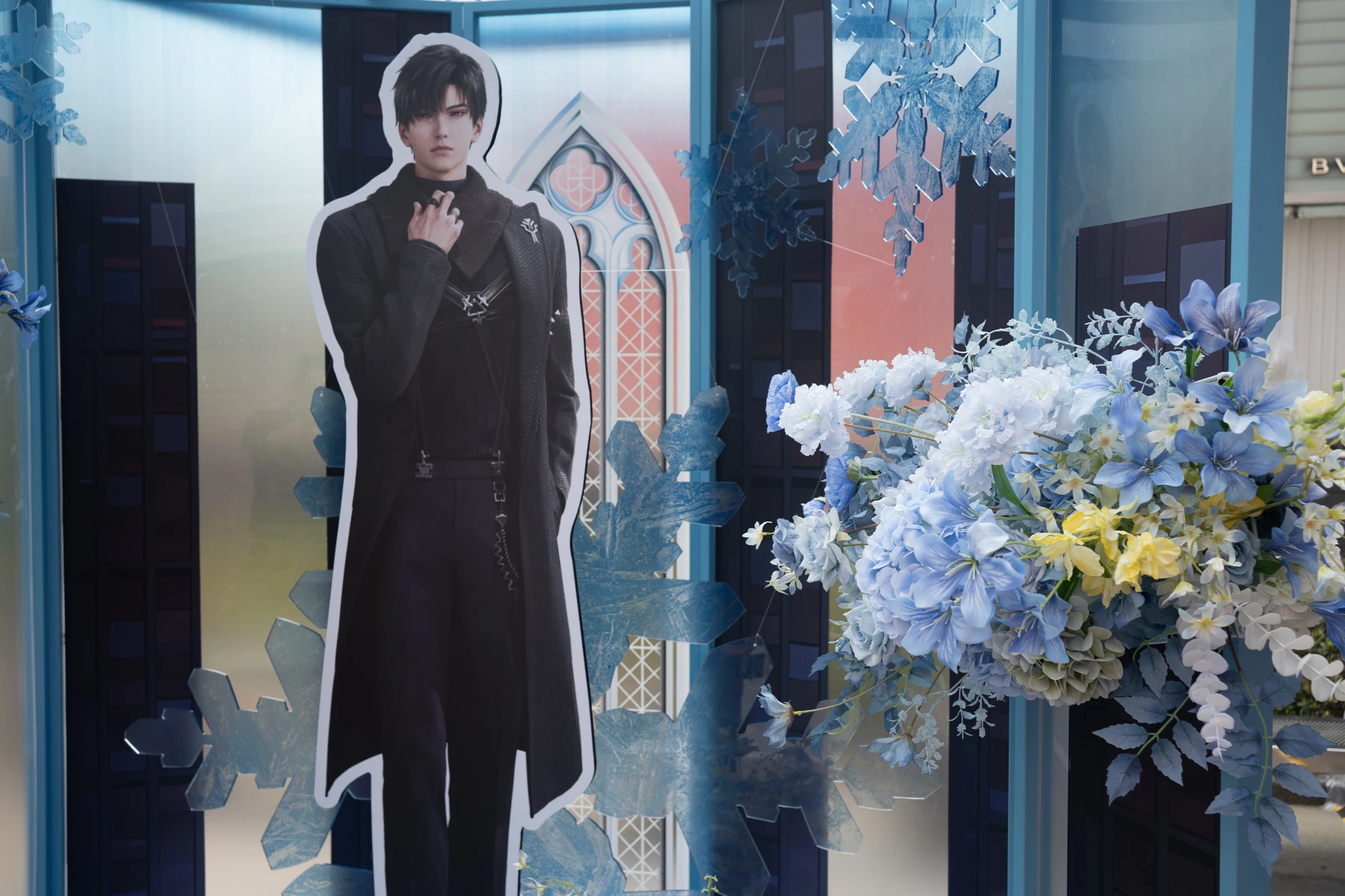 戀與深空 快閃應援花藝佈置｜台中場 主題活動活動佈置 村山良作 12