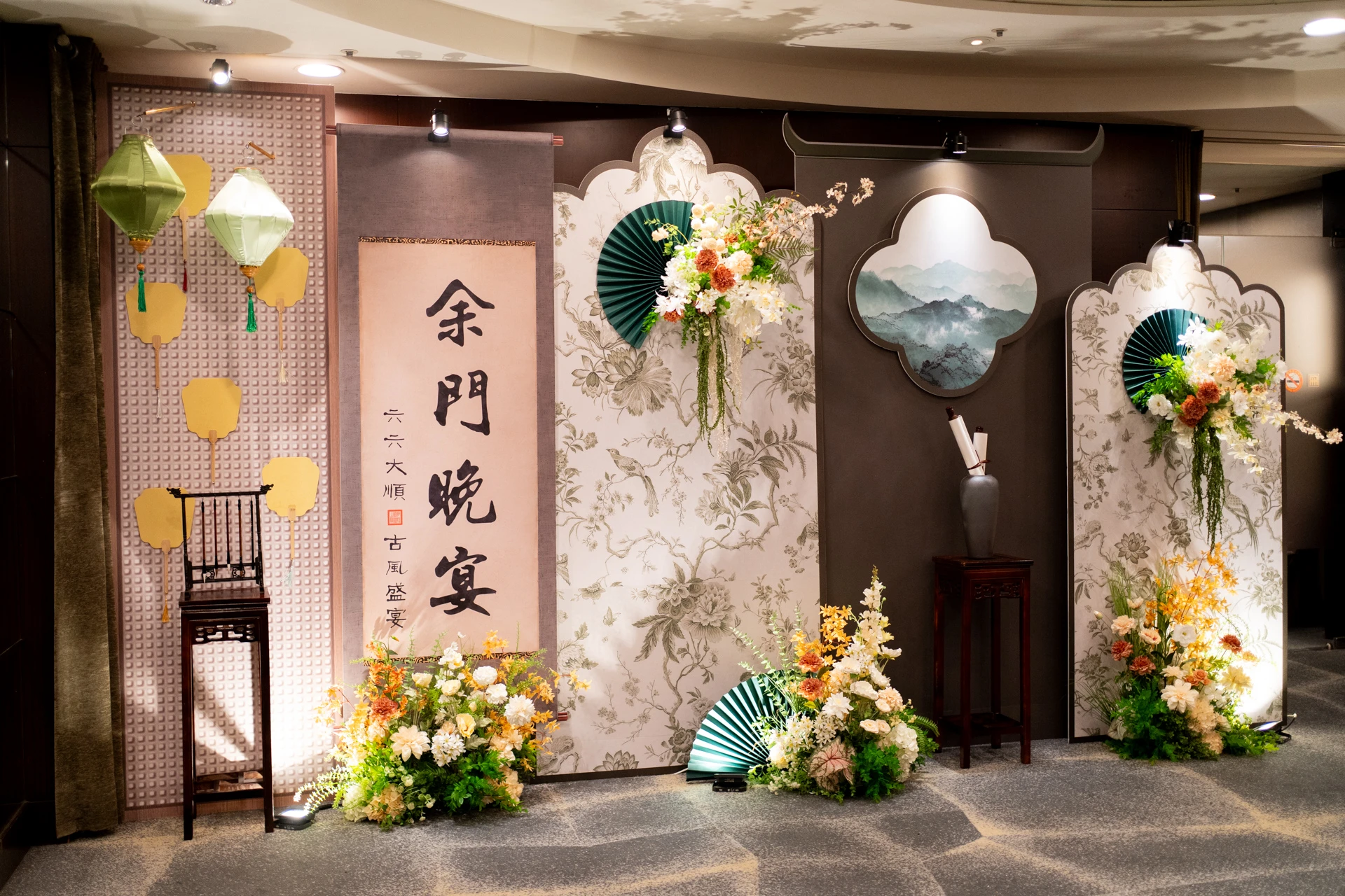 國風盛宴・新竹國賓 春酒尾牙活動佈置 村山良作