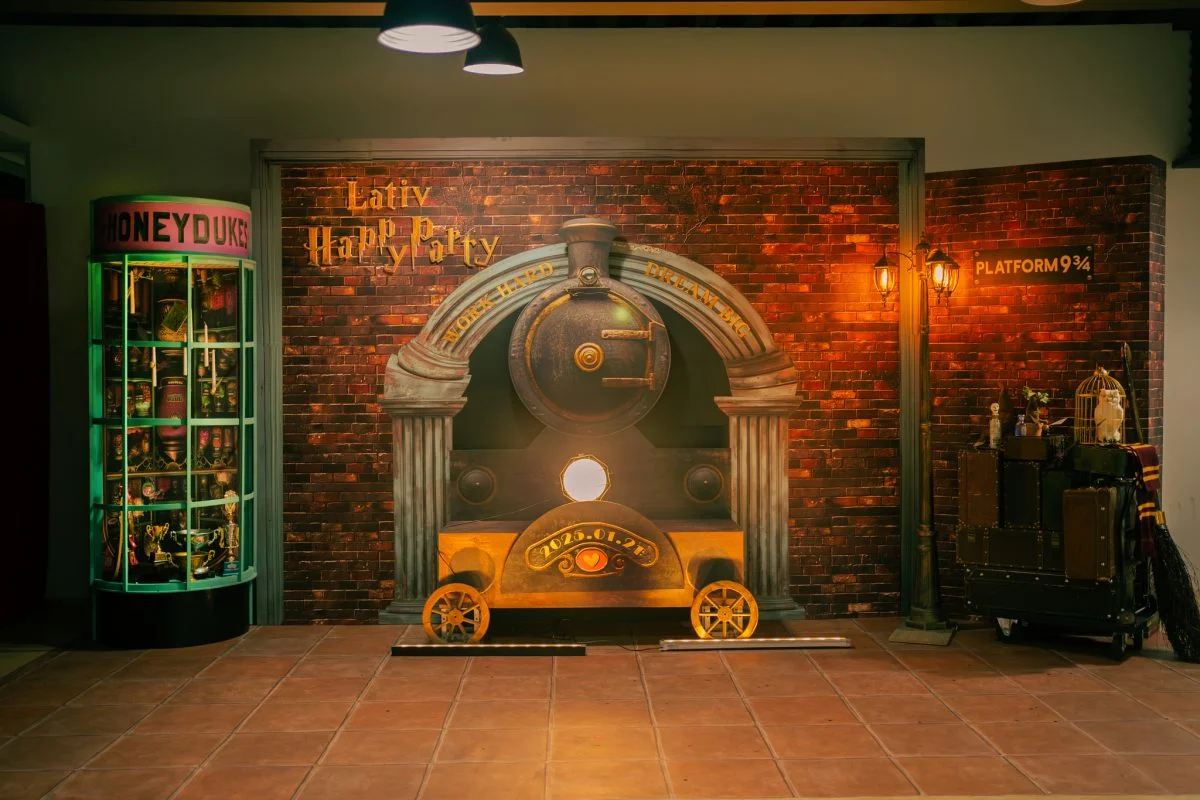 Lativ 魔法月台派對 魔法學院活動佈置 村山良作