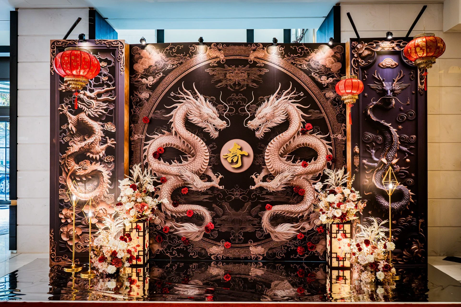 奇技邦年度舞會｜歌舞雙棲主題佈置 春酒尾牙活動佈置 村山良作