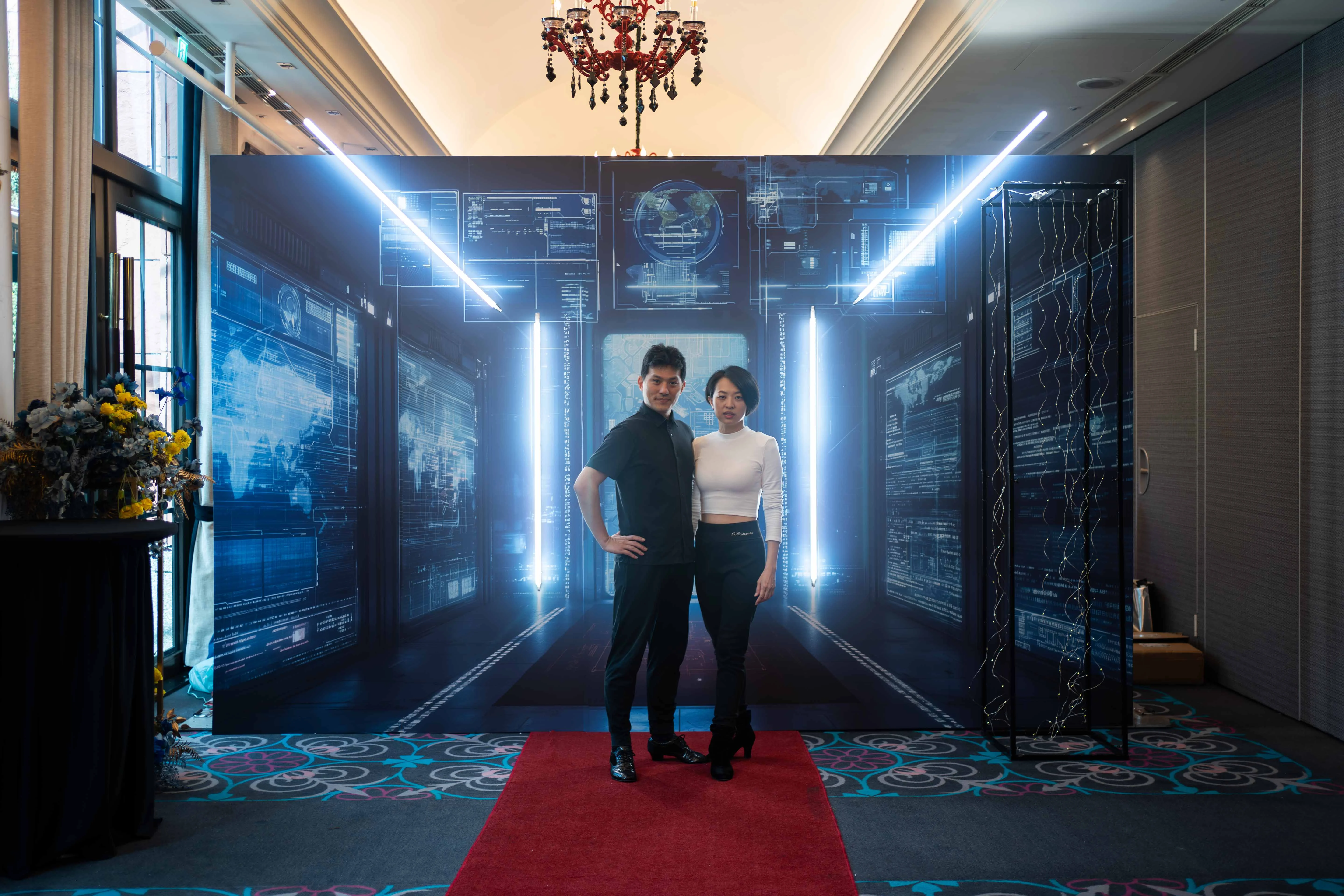 奇技邦年度舞會｜特務舞會派對佈置 春酒尾牙活動佈置 村山良作 5