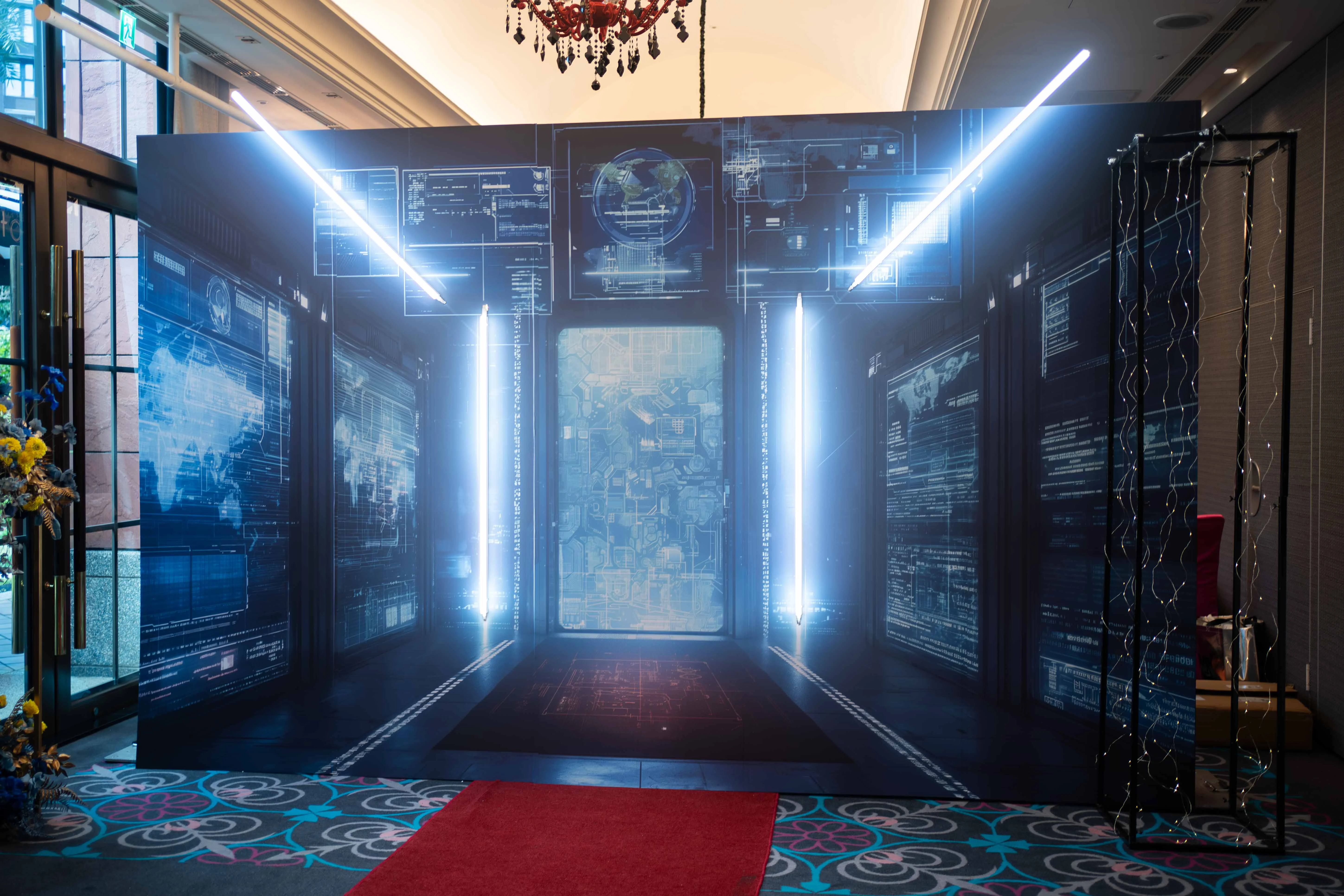 奇技邦年度舞會｜特務舞會派對佈置 春酒尾牙活動佈置 村山良作 6