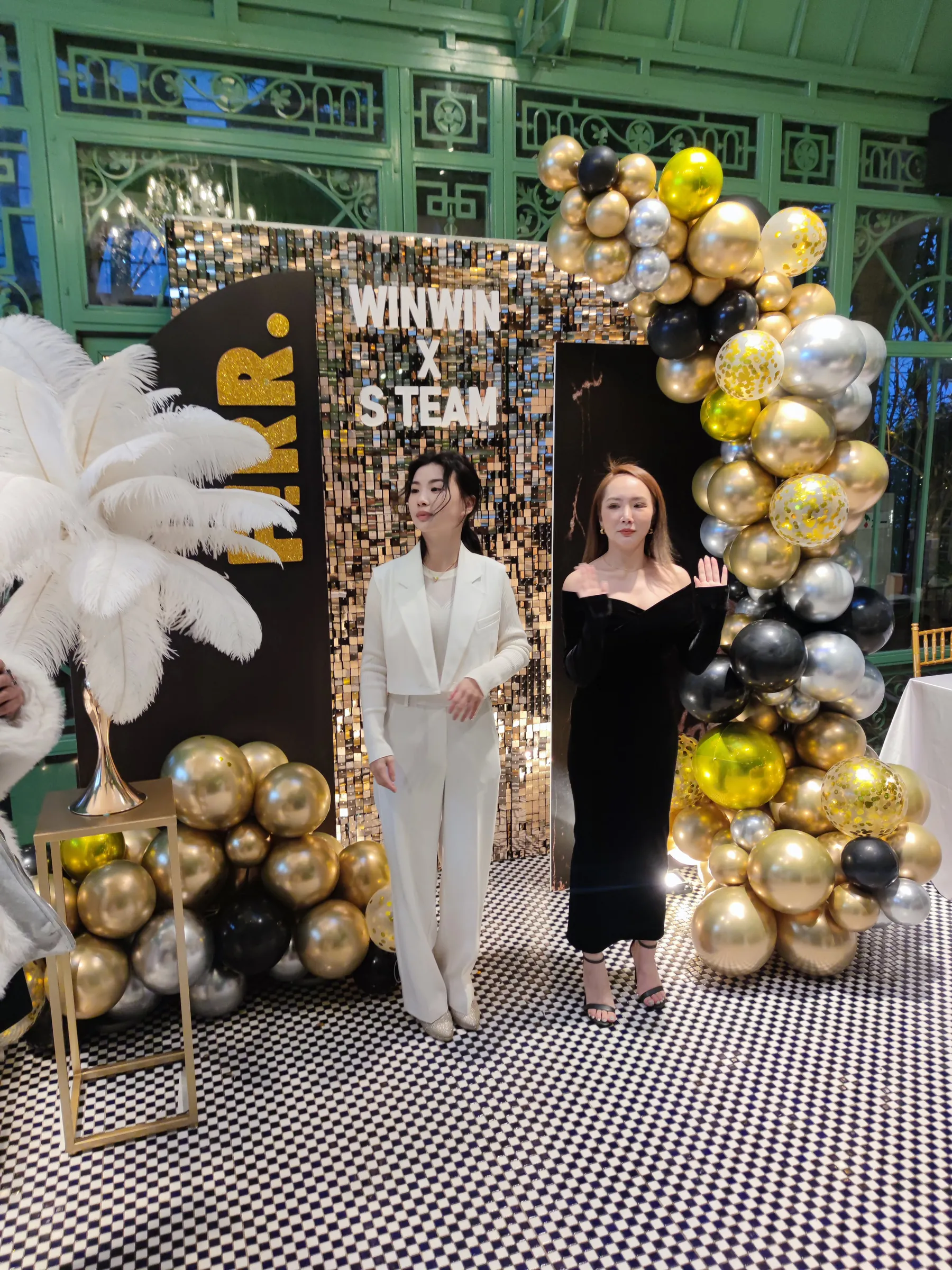 黑金大亨小傳風・大直The Roman團隊派對佈置 春酒尾牙 活動佈置 村山良作 5